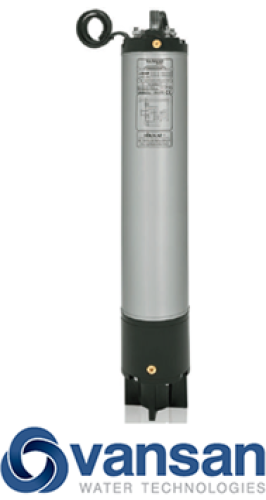 Vansan Oil Filled Submersible Motor Cast Iron Top & Bottom (150mm) - 15KW 400V image 1
